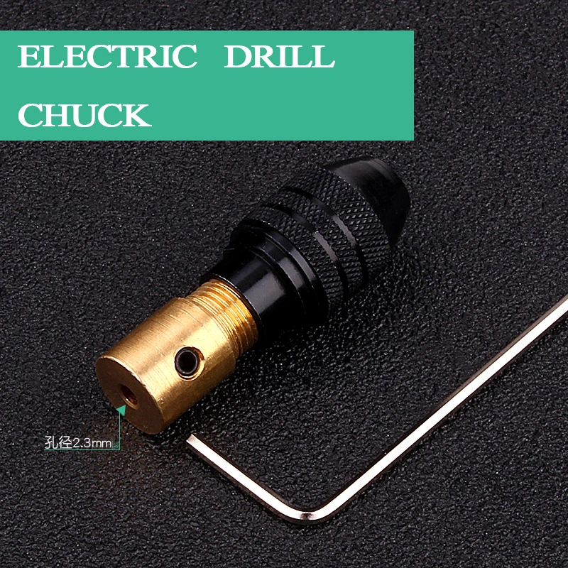 2mm-5mm Universal Small Electronic Drill Bit Collet Mini Chuck Tool Set Fixture Clamp Multifunction Micro Electric Drill Chuck