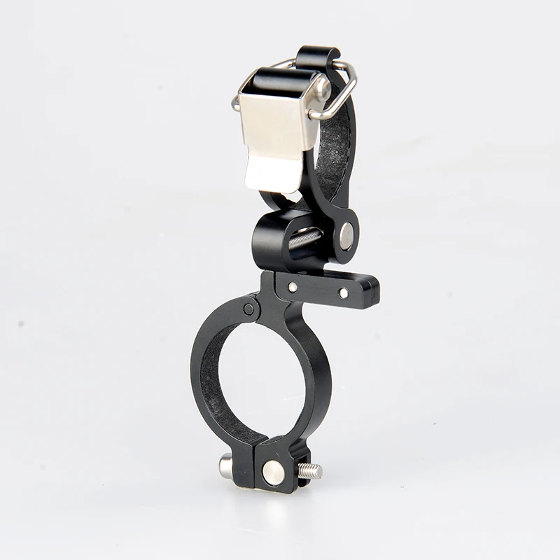 TrustFire HE02 Cycling Clip Clamp Flashlight Mount Holder Universal Mountain Bicycle Bike LED Light Flashlight Mount Holders Set