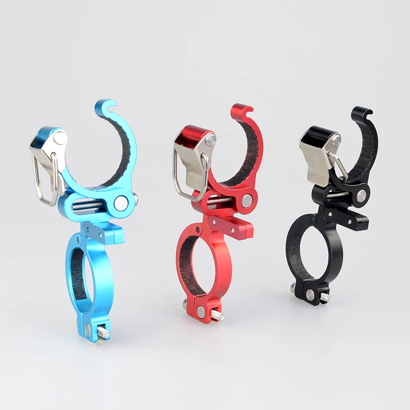 TrustFire HE02 Cycling Clip Clamp Flashlight Mount Holder Universal Mountain Bicycle Bike LED Light Flashlight Mount Holders Set