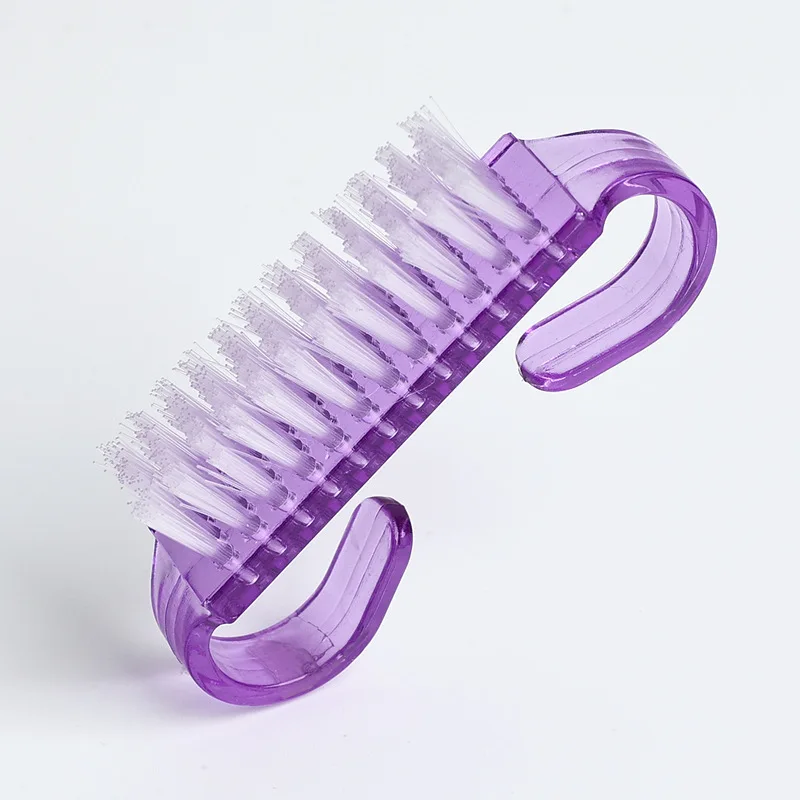 10/20/50/100pcs Handle Grip Nail Brush Fingernail Scrub Cleaning Nail Brushes Cleaner Nail Scrubber Bulk for Men Women