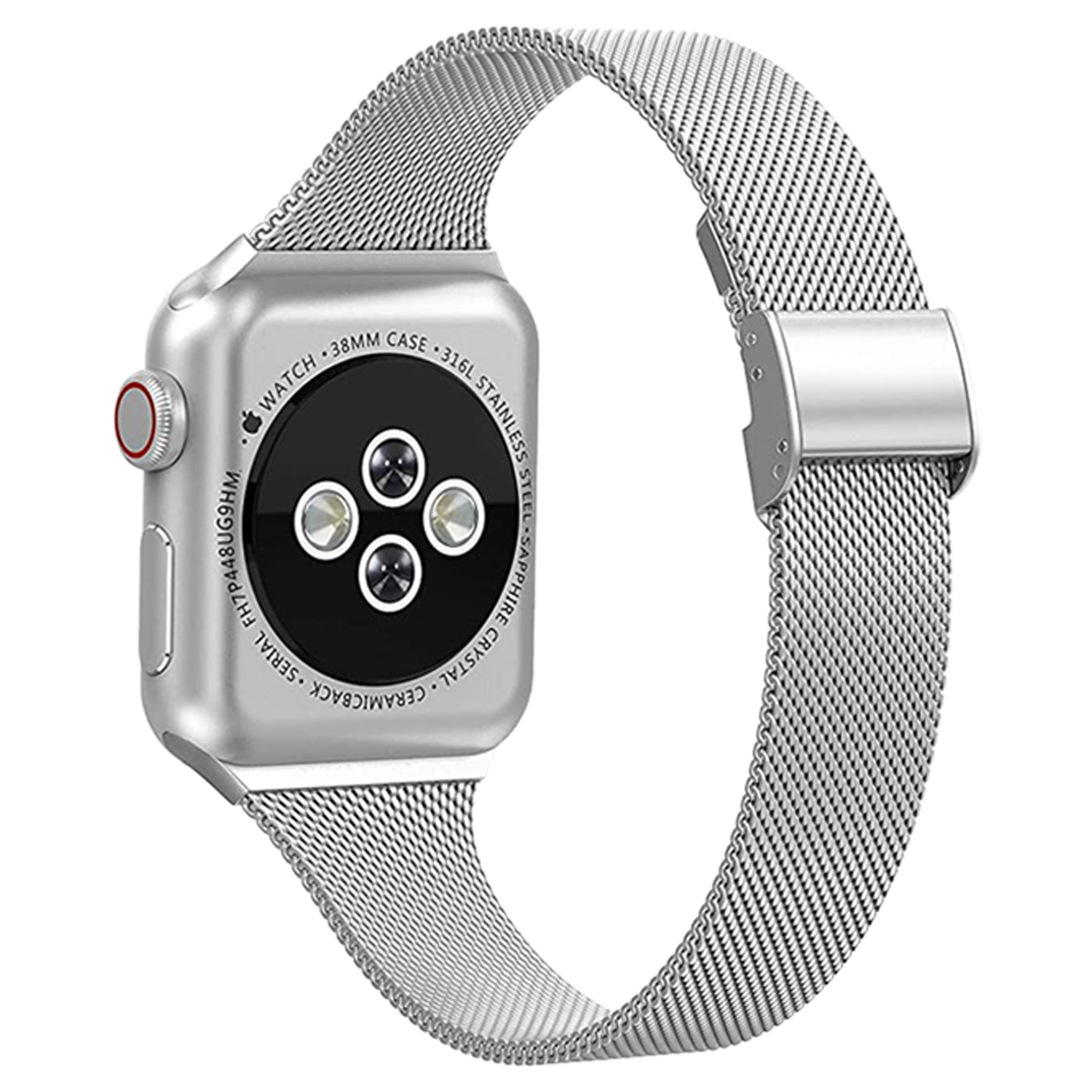 Milanese Strap for Apple Watch 44mm 40mm 45mm 41mm 46mm 42mm 49mm Metal Bracelet iWatch Series 12 11 10 Ultra 9 8 7 6 5 SE3 band