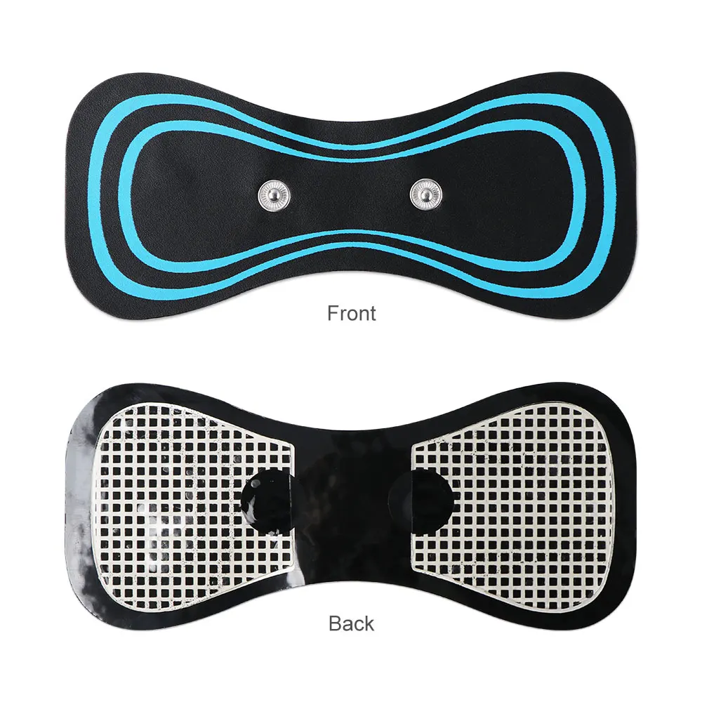 EMS Cervical Spine Massager Mini Electric Neck Massager Tens Low Pulse Neck Back Body Muscle Stimulator Arm Leg Relaxation Pads