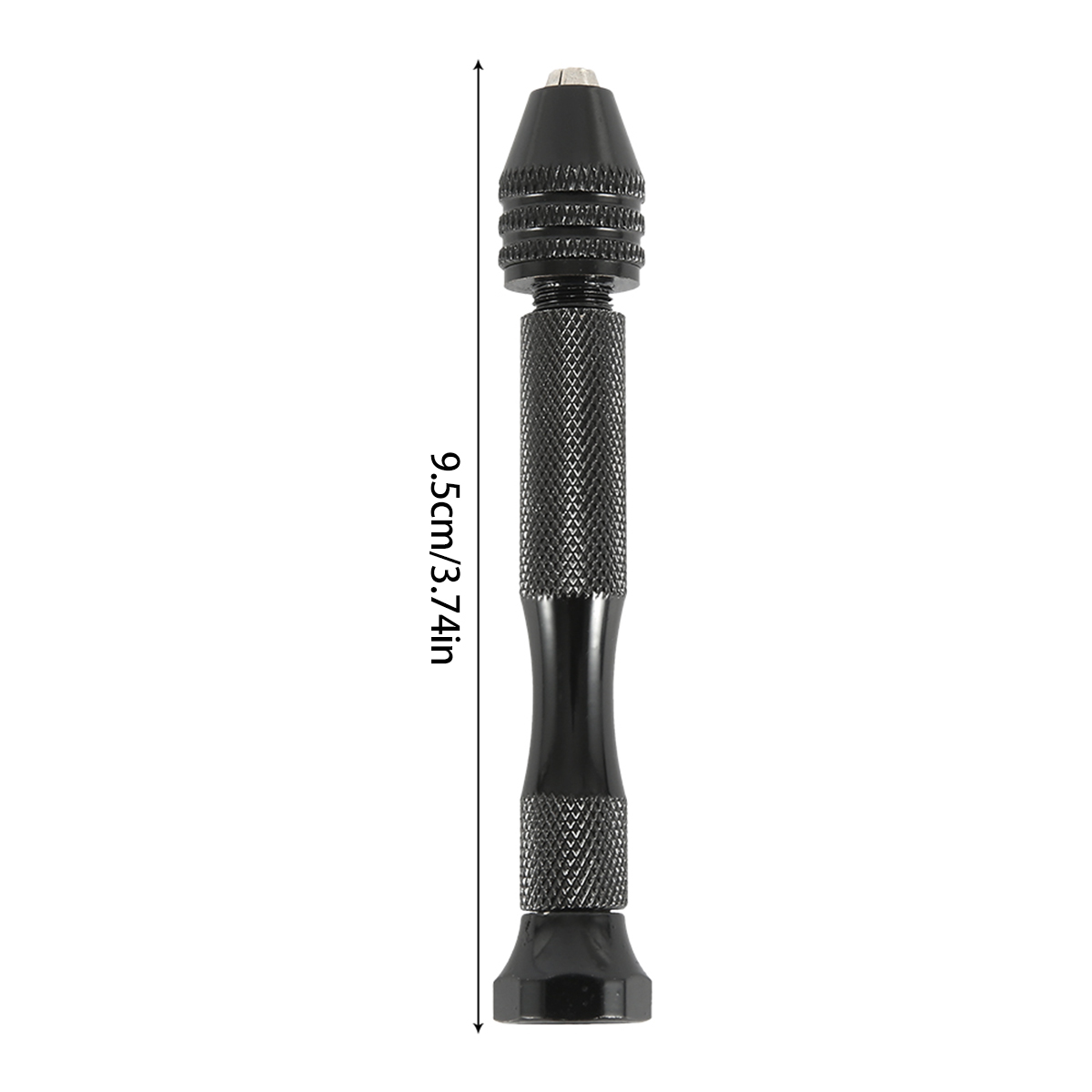 49pcs 0.2-3.4mm Hand Drill Set Mini Aluminum Hand Drill Bit Jewelry Craft Manual Drill Woodworking Tools Drill Bit Drilling Tool