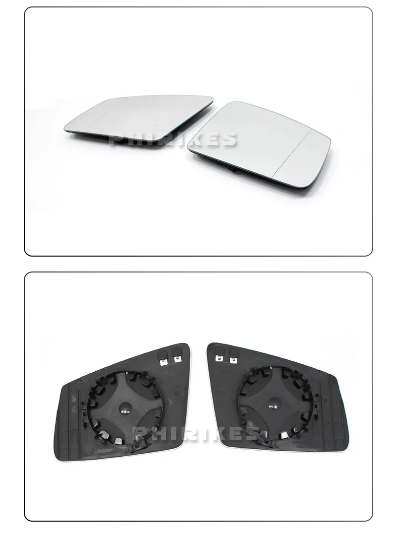Left & Right Side Mirror Glass Rearview Exterior Wide Angle for Mercedes-Benz A B C E GLA CLA GLK W176 W246 W212 W204 W221