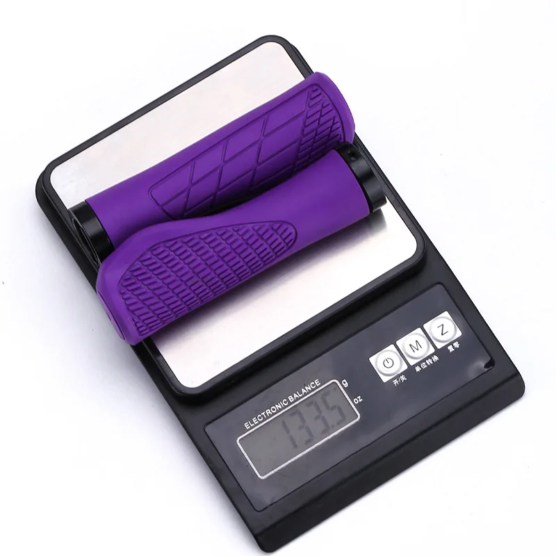 Bicycle Handlebar Grip Lock On Mountain Bike Grip Soft Rubber MTB Cuffs 22.2mm Bicycle Handle Cover Non-slip Bike Handles