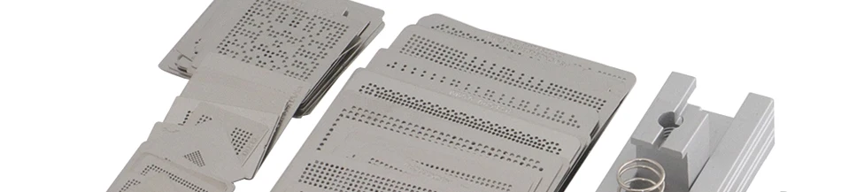 High-quality 47pcs/60pcs game console BGA pressure welding mold template assembly PS5 PS3-CPU PS3-GPU PS4 CXD90042GG CXD90061GG