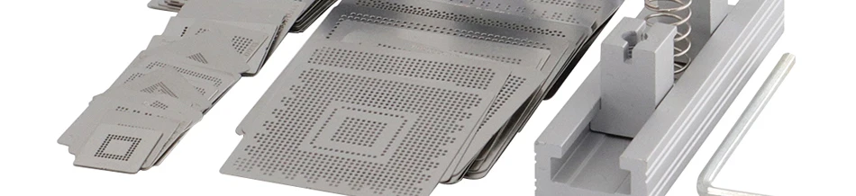 High-quality 47pcs/60pcs game console BGA pressure welding mold template assembly PS5 PS3-CPU PS3-GPU PS4 CXD90042GG CXD90061GG