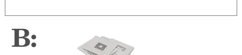 High-quality 47pcs/60pcs game console BGA pressure welding mold template assembly PS5 PS3-CPU PS3-GPU PS4 CXD90042GG CXD90061GG