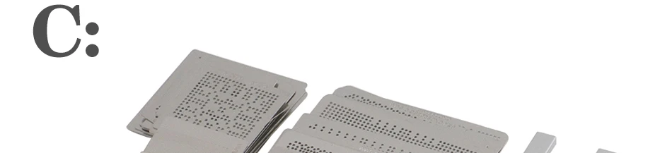 High-quality 47pcs/60pcs game console BGA pressure welding mold template assembly PS5 PS3-CPU PS3-GPU PS4 CXD90042GG CXD90061GG
