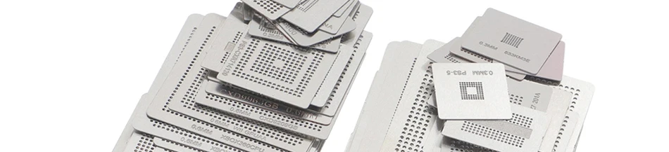 High-quality 47pcs/60pcs game console BGA pressure welding mold template assembly PS5 PS3-CPU PS3-GPU PS4 CXD90042GG CXD90061GG