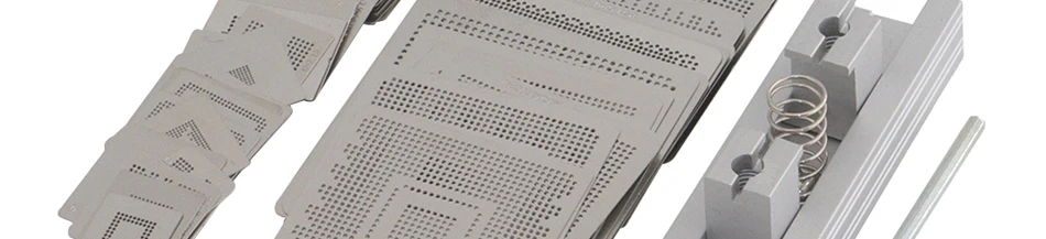 High-quality 47pcs/60pcs game console BGA pressure welding mold template assembly PS5 PS3-CPU PS3-GPU PS4 CXD90042GG CXD90061GG