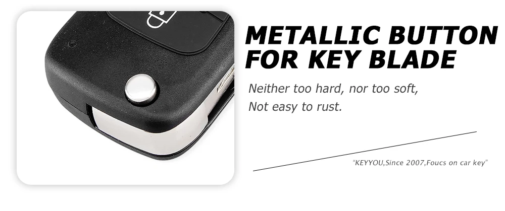 KEYYOU Flip Remote Auto Car Key Shell For Kia Rio 3 Picanto Ceed Cerato Sportage K2 K3 For Hyundai I20 I30 IX35 I35 Blank Case
