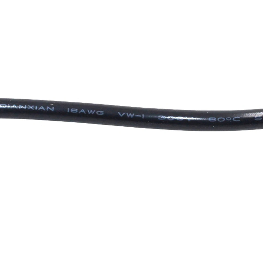 18AWG DC Power Plug 5.5 X 2.1mm Male To 5.5 X 2.1mm Male CCTV Adapter Connector Cable 12V 10A Power Extension Cords 0.5m/1.5m