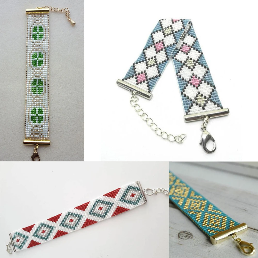 10Sets/Lot 10-40mm Lobster Clasps Hooks Extending Chain Bracelet End Connectors Slider Clasp For DIY Jewelry Making Finding