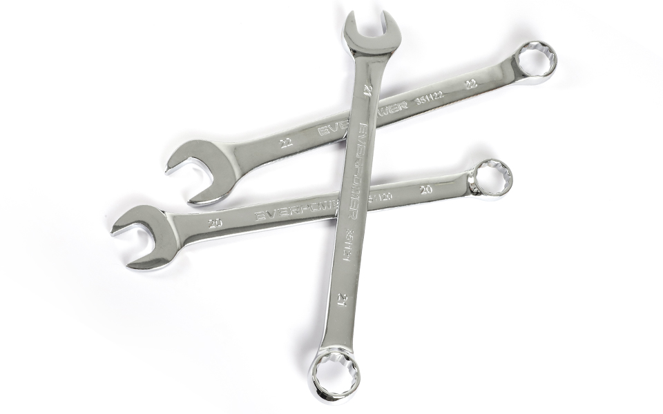 NINDEJIN 1pc open end wrench tool 5.5 6 7 8 9 10 11 12 13 14 15mm combination wrench hex spanner wrench for hex nuts
