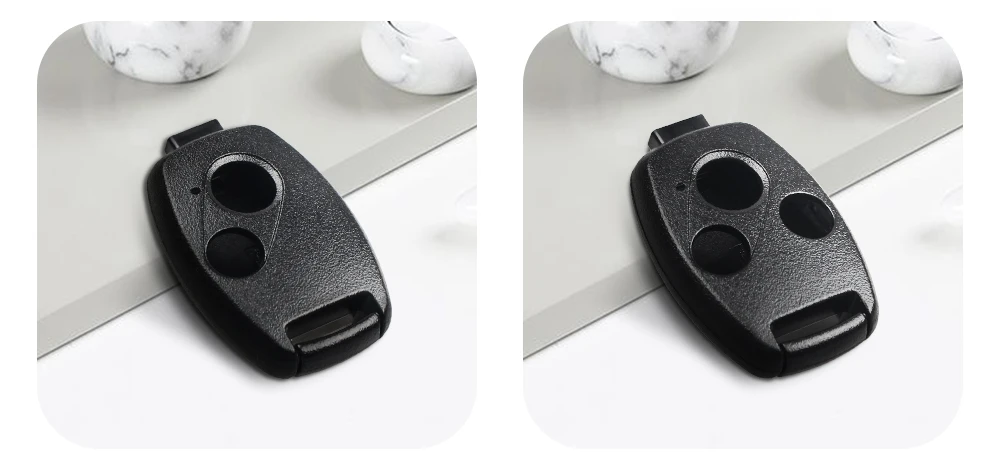 KEYYOU For HONDA Accord CRV Pilot Civic 2003 - 2013 Fit City Jazz Odyssey No Blade Replacement Remote Car Key Case Shell Cover