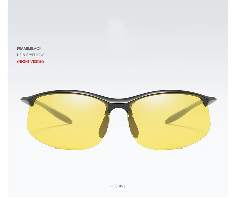 Ultralight Weight Sports Polarized Sunglasses Men Women TR90 Half Frame Fishing Sun Glasses Outdoor Driving Shades