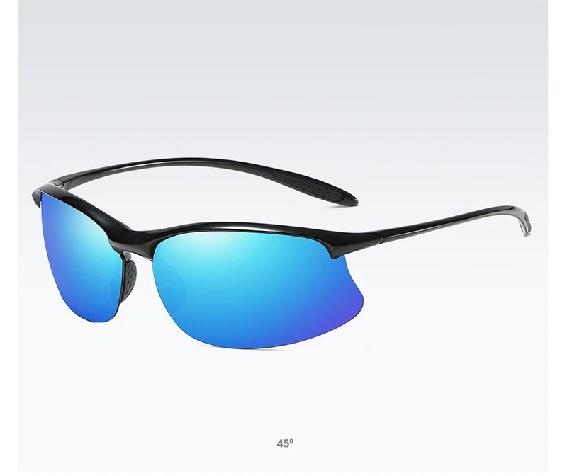 Ultralight Weight Sports Polarized Sunglasses Men Women TR90 Half Frame Fishing Sun Glasses Outdoor Driving Shades