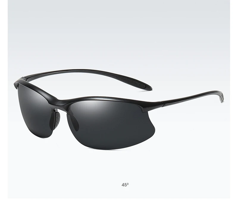 Ultralight Weight Sports Polarized Sunglasses Men Women TR90 Half Frame Fishing Sun Glasses Outdoor Driving Shades