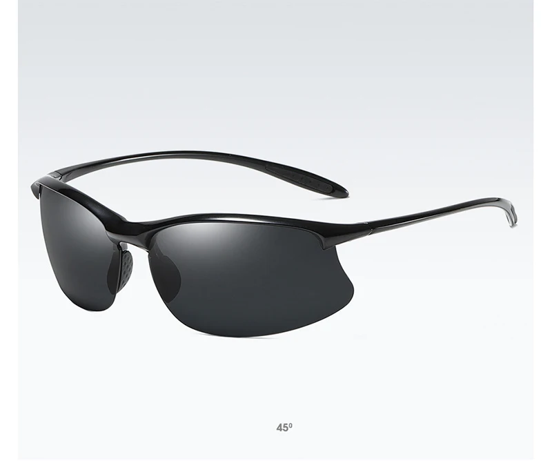 Ultralight Weight Sports Polarized Sunglasses Men Women TR90 Half Frame Fishing Sun Glasses Outdoor Driving Shades