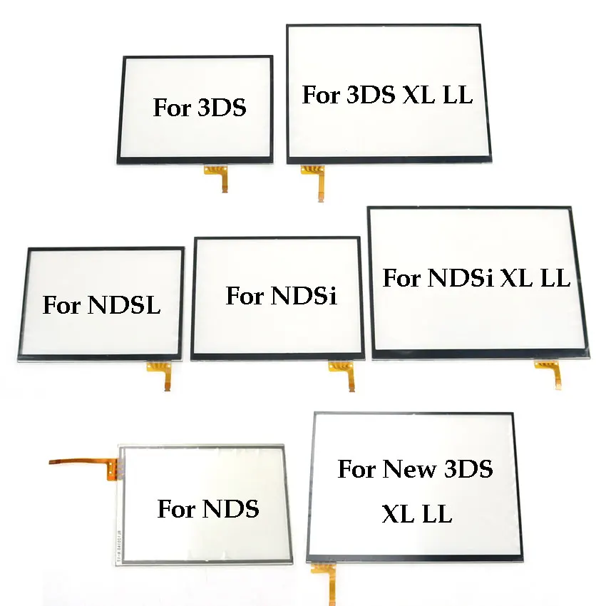 1pcs Touch Screen Digitizer Display Touch Panel Replacement For NDS Lite For NDSL NDSi XL for New 3DS XL