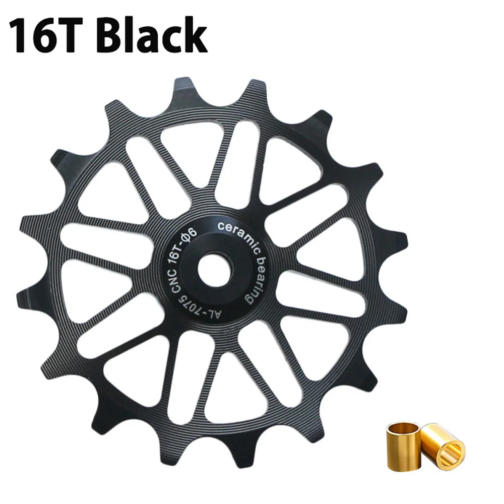 12T 14T 16T 18T MTB Bike Ceramic Bearing Jockey Wheel Narrow Wide Teeth Bicycle Rear Derailleur Pulley Roller For Shimano Sram