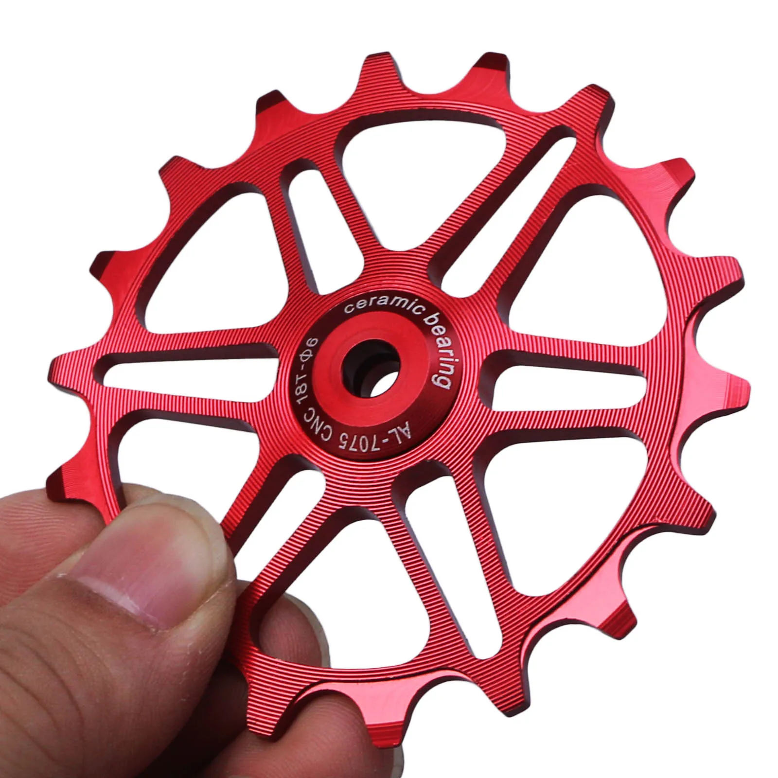 12T 14T 16T 18T MTB Bike Ceramic Bearing Jockey Wheel Narrow Wide Teeth Bicycle Rear Derailleur Pulley Roller For Shimano Sram
