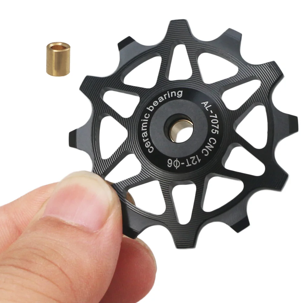 12T 14T 16T 18T MTB Bike Ceramic Bearing Jockey Wheel Narrow Wide Teeth Bicycle Rear Derailleur Pulley Roller For Shimano Sram