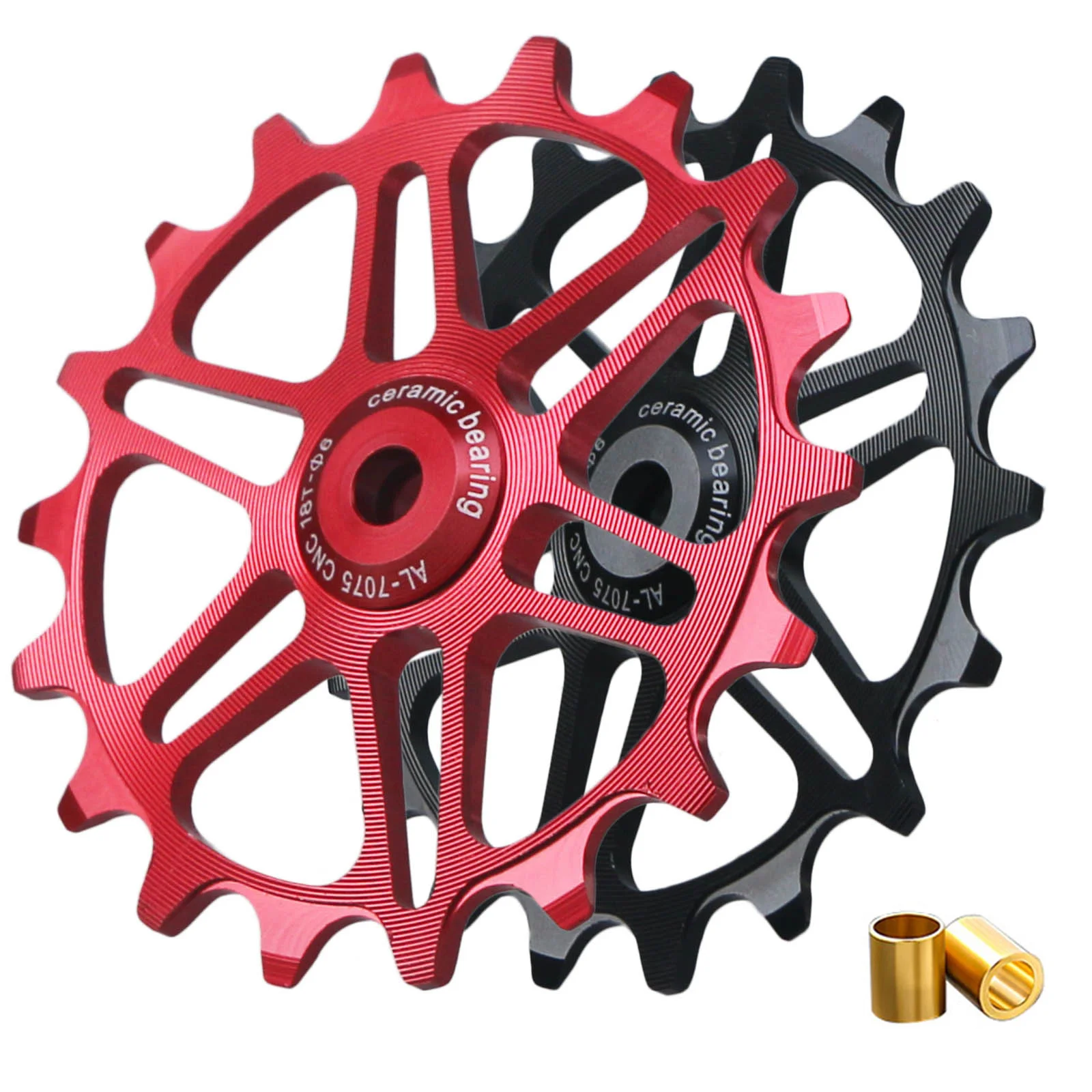 12T 14T 16T 18T MTB Bike Ceramic Bearing Jockey Wheel Narrow Wide Teeth Bicycle Rear Derailleur Pulley Roller For Shimano Sram