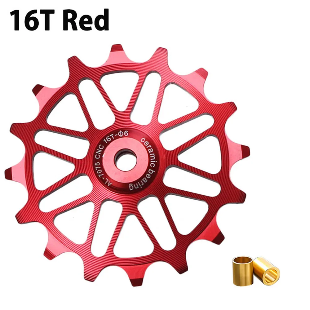 12T 14T 16T 18T MTB Bike Ceramic Bearing Jockey Wheel Narrow Wide Teeth Bicycle Rear Derailleur Pulley Roller For Shimano Sram