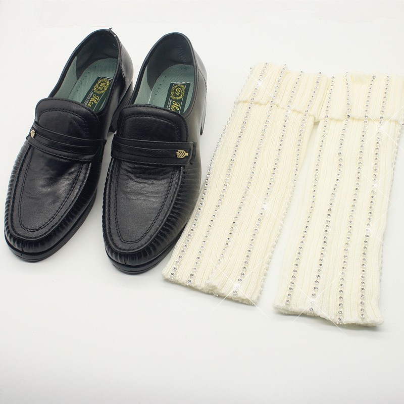 Impersonator Michael Jackson Costumes Ankle Socks Crystal Baggy handmade100% Collection Moonwalk