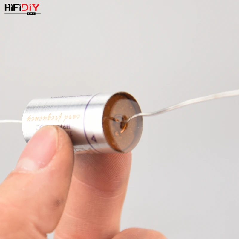 HIFIDIY LIVE Silver MKP Capacitor Non-Polar Frequency Divider Capacitor AUDIO Nourishments 1.0uf 2.2uf 3.3uf 4.7uf 5.6uf 6.8uf
