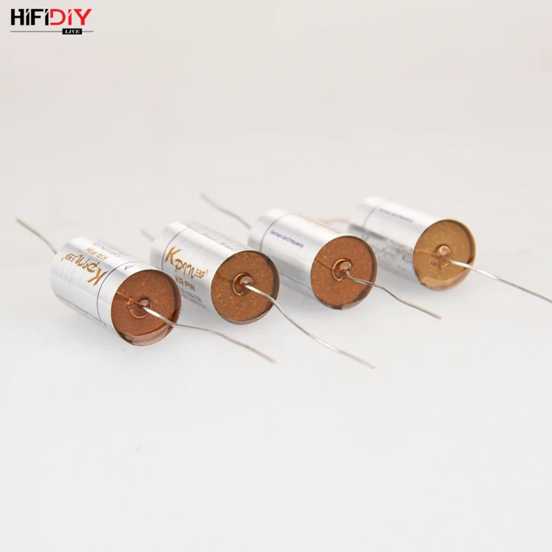 HIFIDIY LIVE Silver MKP Capacitor Non-Polar Frequency Divider Capacitor AUDIO Nourishments 1.0uf 2.2uf 3.3uf 4.7uf 5.6uf 6.8uf