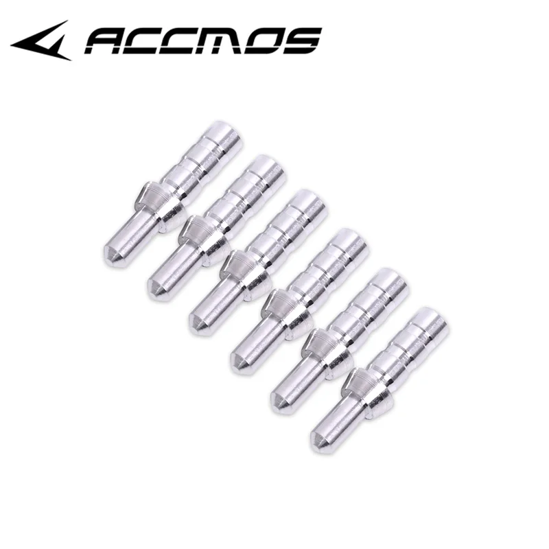 50pcs Archery Aluminum Nock Pin for ID 3.2/4.2/6.2/5.2/8.0mm Arrow Shaft Nock Compound Recurve Bow Arrows Archery (Only Pin)