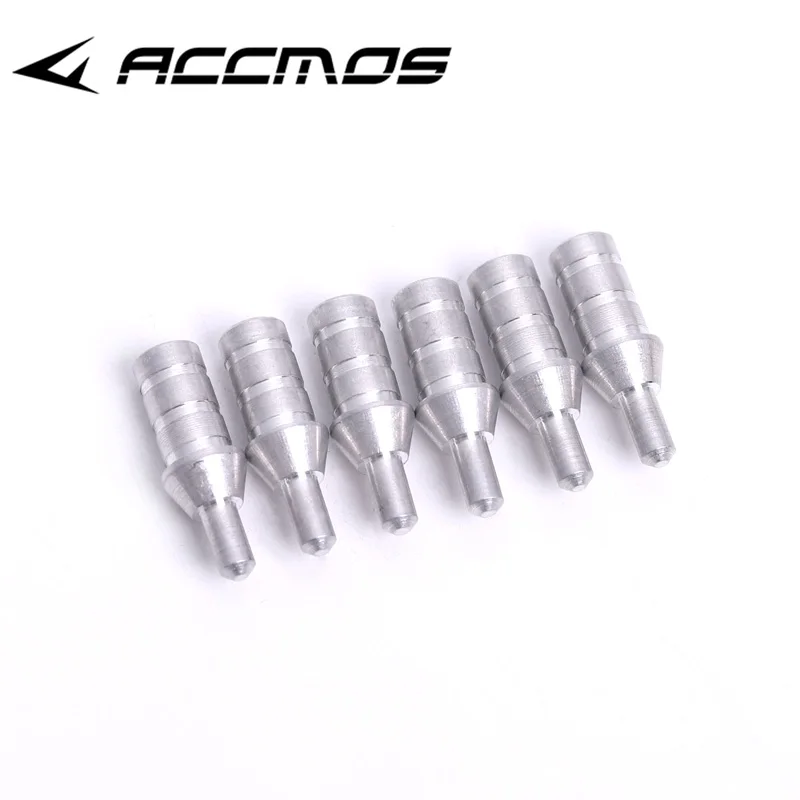 50pcs Archery Aluminum Nock Pin for ID 3.2/4.2/6.2/5.2/8.0mm Arrow Shaft Nock Compound Recurve Bow Arrows Archery (Only Pin)