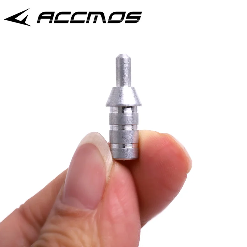 50pcs Archery Aluminum Nock Pin for ID 3.2/4.2/6.2/5.2/8.0mm Arrow Shaft Nock Compound Recurve Bow Arrows Archery (Only Pin)