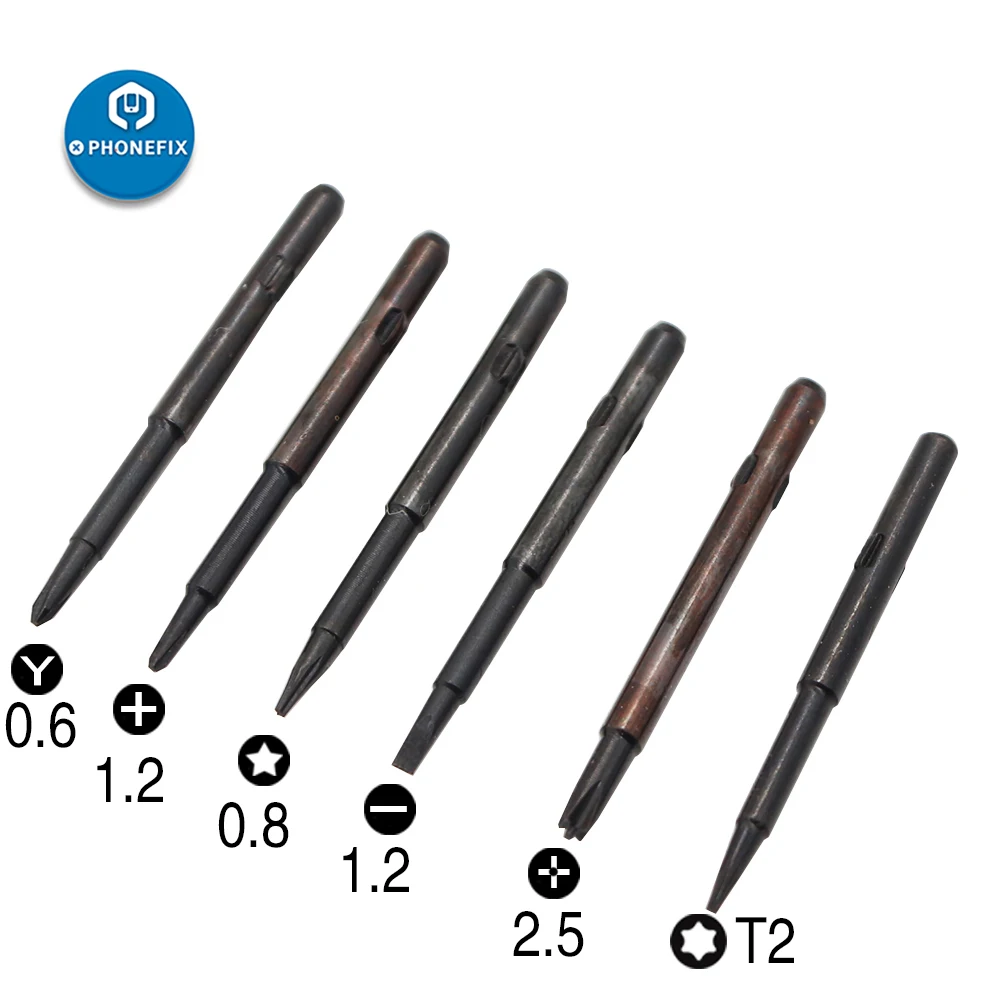 Multi-function Disassemble Magnetic Pentalobe Y-type Torx Cross Head Screwdriver Bit Open Tool For iPhone Android Mobile Phone