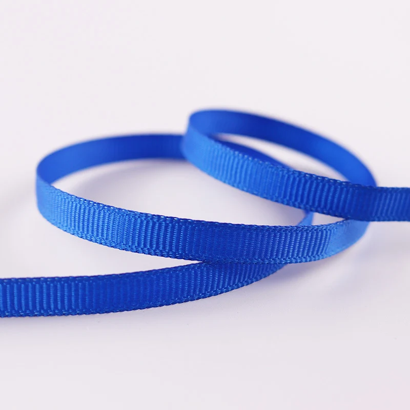 5Yards/Roll Best Quality Ribbon for Crafts Wedding Decorations DIY Grosgrain Ribbons Bow Gifts Card Wrapping Supplies 6mm