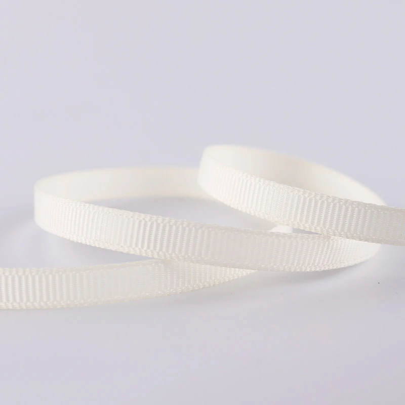 5Yards/Roll Best Quality Ribbon for Crafts Wedding Decorations DIY Grosgrain Ribbons Bow Gifts Card Wrapping Supplies 6mm