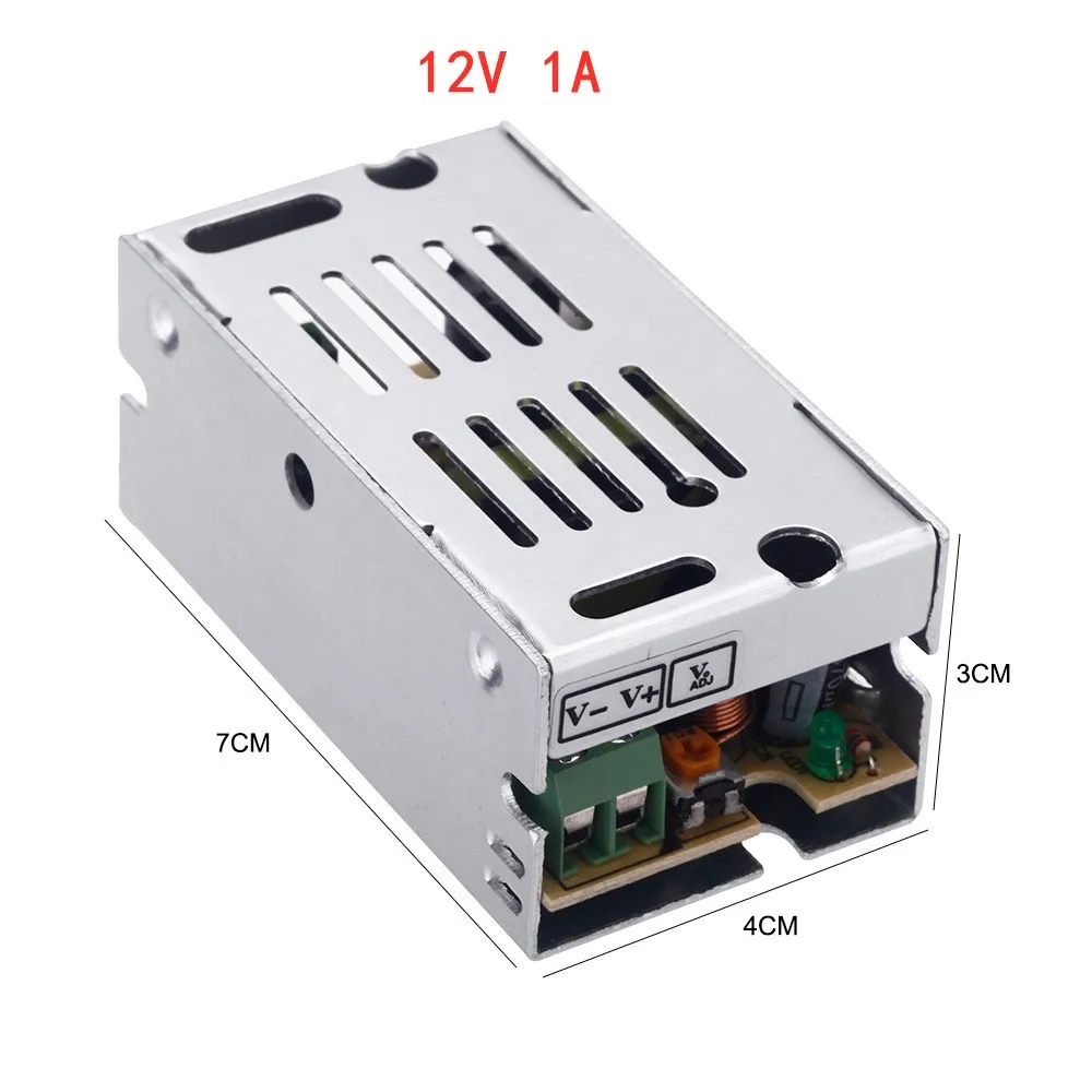 AC 220V To 12 V DC Volt Power Supply 12V 1A 2A 3A 5A 6A 8A 10A 15A 20A 30A 40A AC DC Switching Power Supply 220V To 12V AC-DC