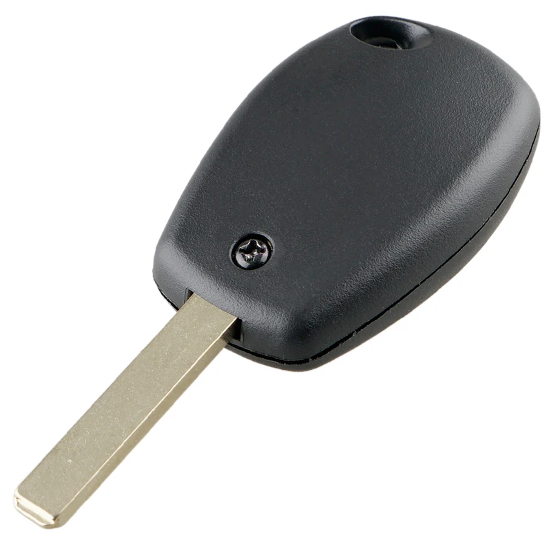 2 Buttons Car Auto Key Fob Case Shell Replacement Remote Cover with VA2 Blade Fit for Renault Clio 3 Twingo Dacia Kangoo