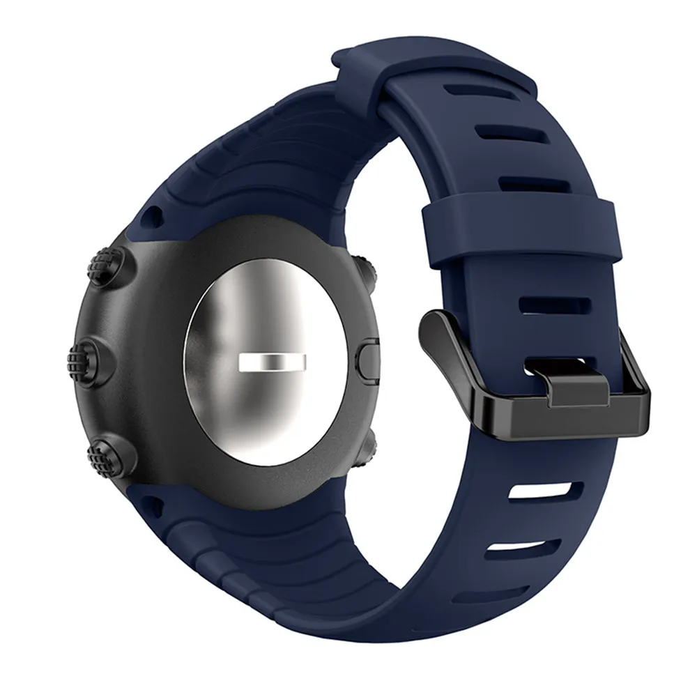Silicone Watchband Strap For Suunto Core Replacement Bracelet Wristband For Suunto Core Smart Watch Band
