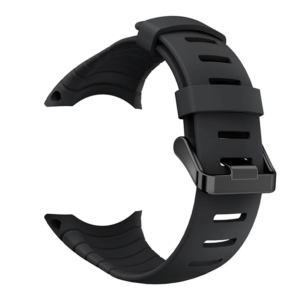 Silicone Watchband Strap For Suunto Core Replacement Bracelet Wristband For Suunto Core Smart Watch Band
