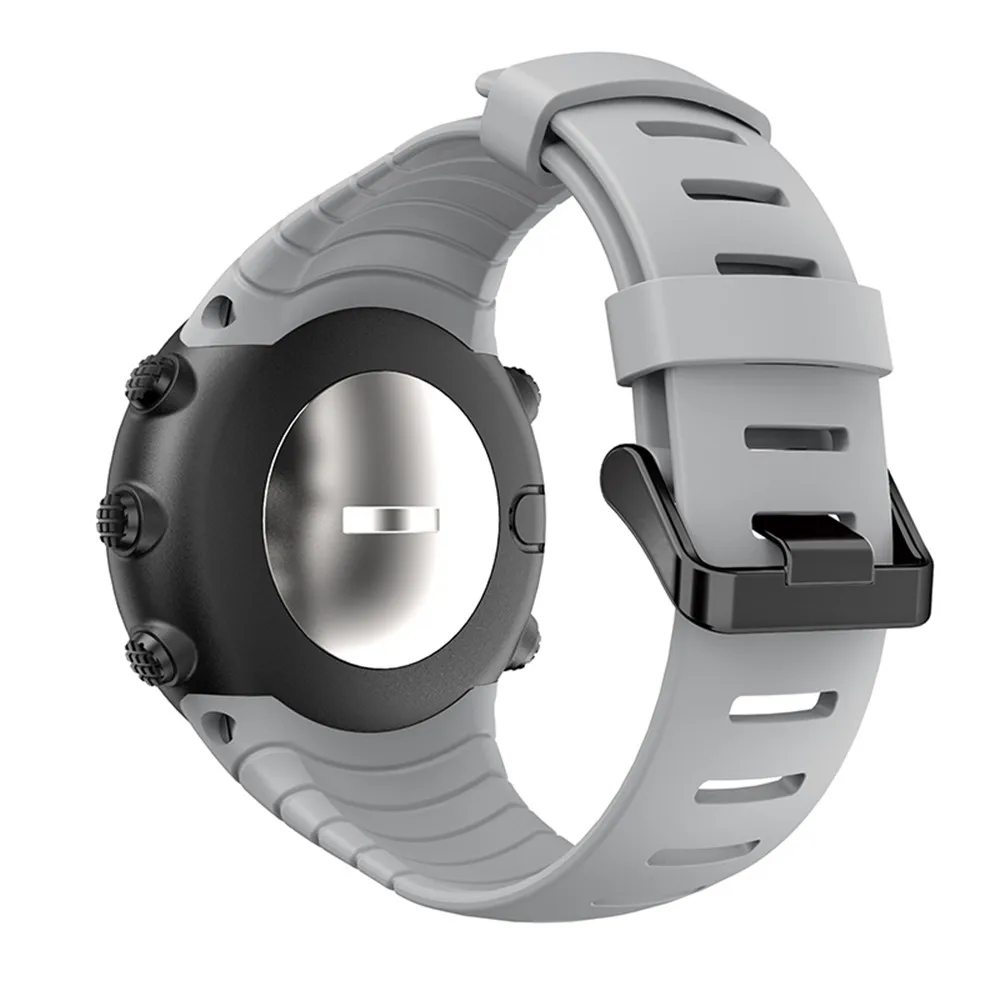 Silicone Watchband Strap For Suunto Core Replacement Bracelet Wristband For Suunto Core Smart Watch Band