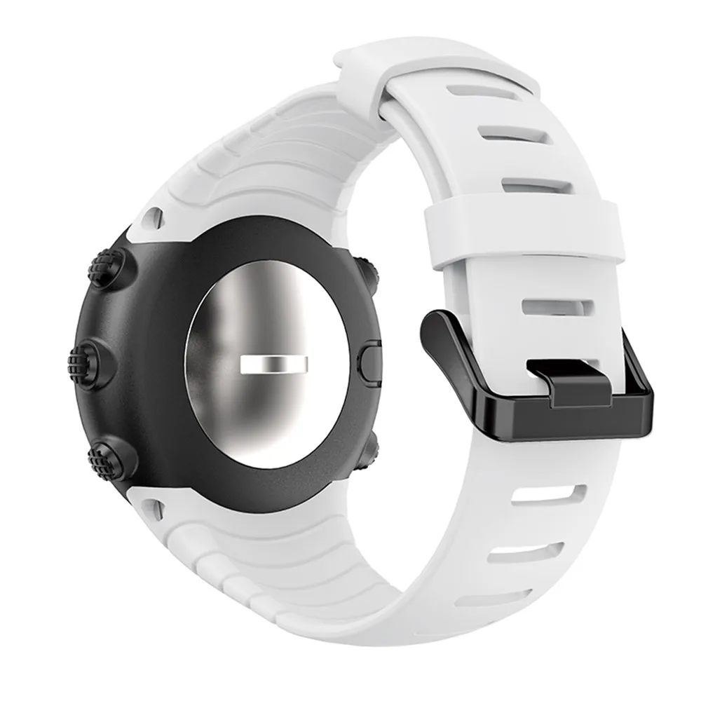 Silicone Watchband Strap For Suunto Core Replacement Bracelet Wristband For Suunto Core Smart Watch Band