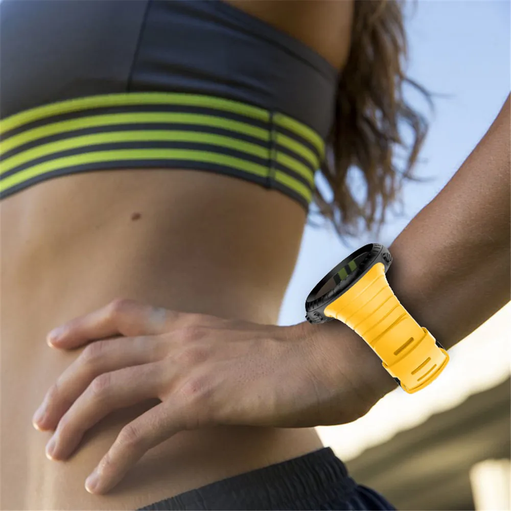 Silicone Watchband Strap For Suunto Core Replacement Bracelet Wristband For Suunto Core Smart Watch Band