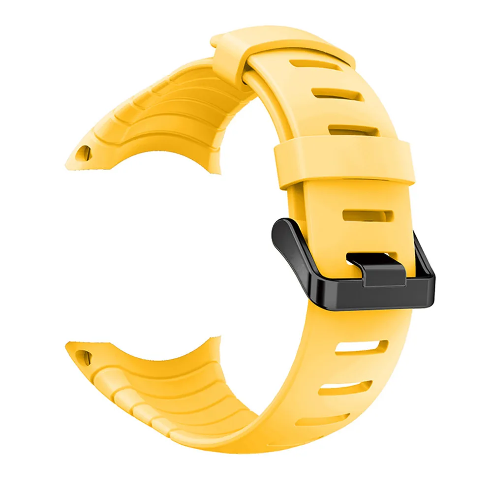 Silicone Watchband Strap For Suunto Core Replacement Bracelet Wristband For Suunto Core Smart Watch Band