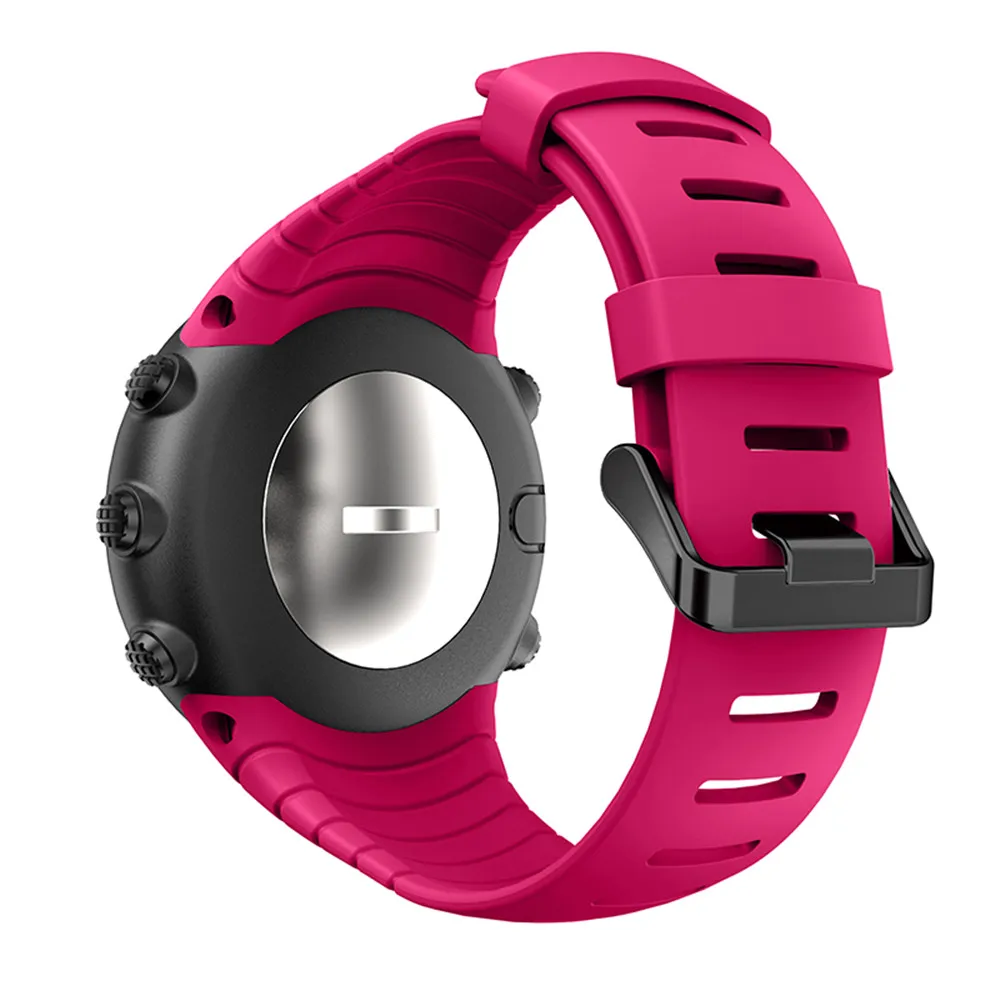 Silicone Watchband Strap For Suunto Core Replacement Bracelet Wristband For Suunto Core Smart Watch Band