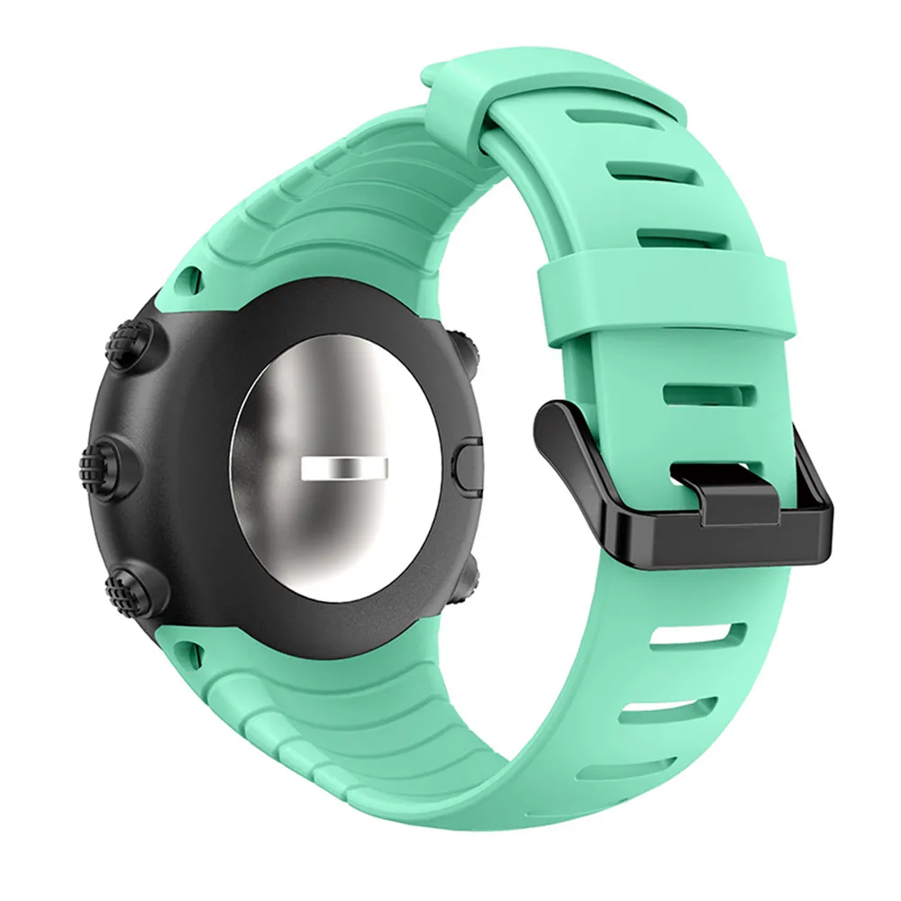 Silicone Watchband Strap For Suunto Core Replacement Bracelet Wristband For Suunto Core Smart Watch Band