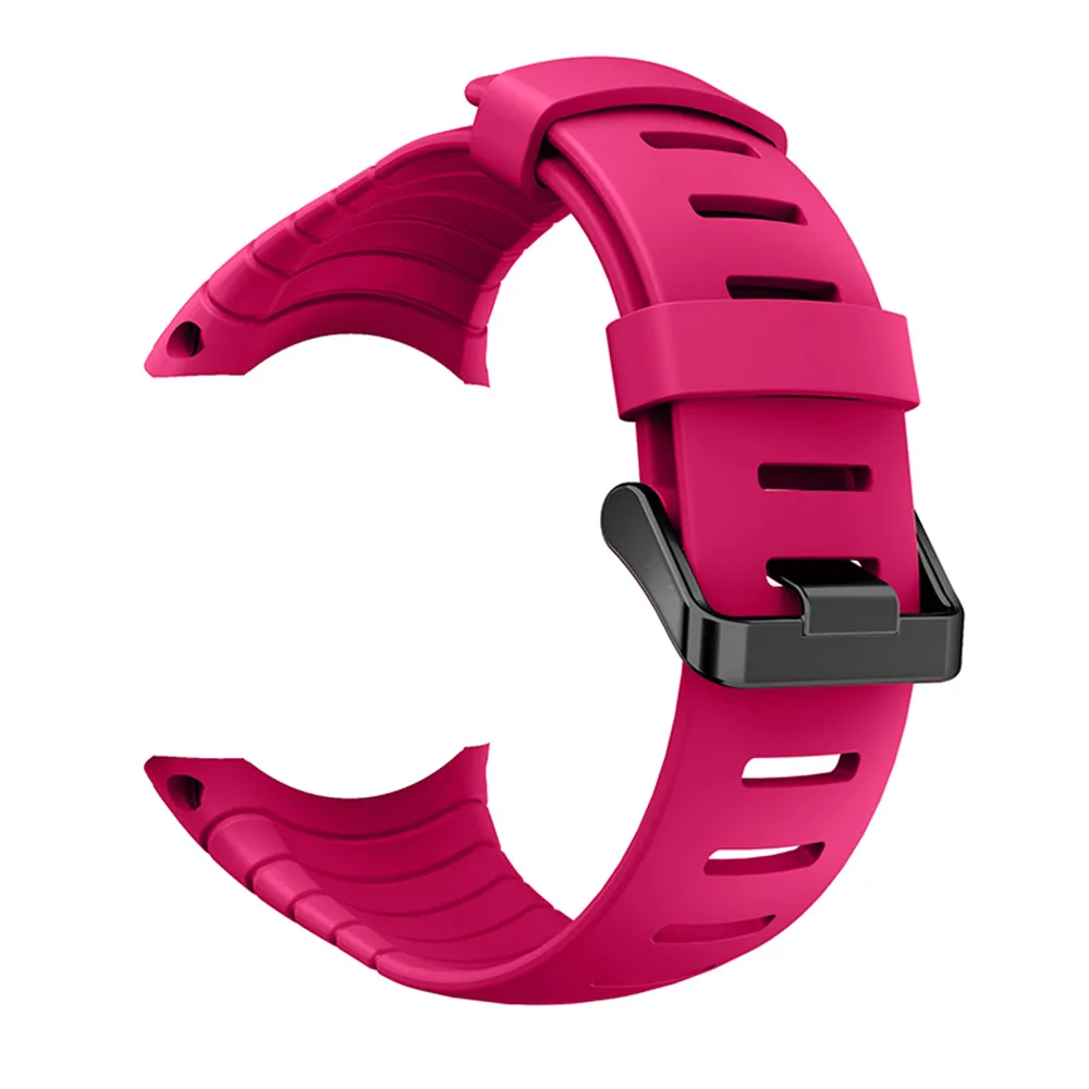 Silicone Watchband Strap For Suunto Core Replacement Bracelet Wristband For Suunto Core Smart Watch Band
